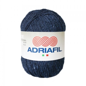 Adriafil Fenice Uni - Pelote de 50 gr - Coloris 69 bleu nuit