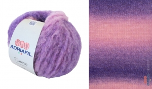 Adriafil Filnovo Pelote de 50 gr - Coloris 21 Lilas-Violet