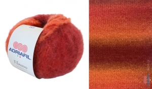 Adriafil Filnovo Pelote de 50 gr - Coloris 24 Orange