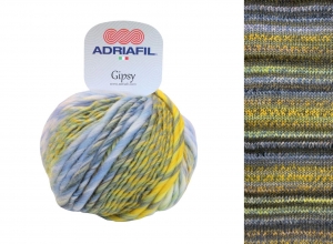 Adriafil Gipsy Pelote de 50 gr - Coloris 23 Mélange Cèdre