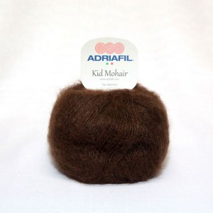 Adriafil Kid Mohair - Pelote de 25 gr - 15 marron