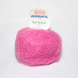 Adriafil Kid Mohair - Pelote de 25 gr - 64 fuchsia