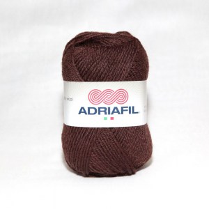 Adriafil Mirage - Pelote de 50 gr - 15 marron