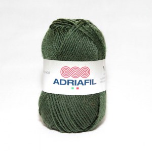 Adriafil Mirage - Pelote de 50 gr - 24 vert militaire