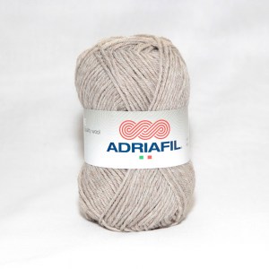 Adriafil Mirage - Pelote de 50 gr - 93 noisette moyen mélangé