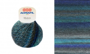 Adriafil Mistero - Pelote de 50 gr - Coloris 58 Abîme