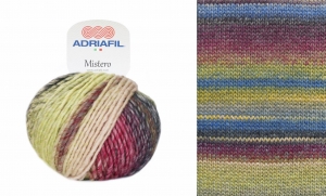 Adriafil Mistero - Pelote de 50 gr - Coloris 66 Vignoble