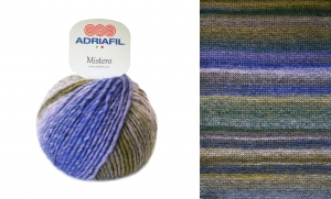 Adriafil Mistero - Pelote de 50 gr - Coloris 72 Lilas/Violet/Musc