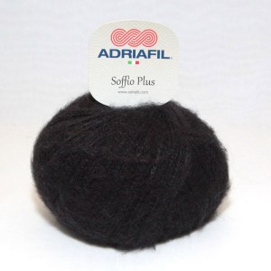 Adriafil Soffio Plus - Pelote de 50 gr - 59 noir