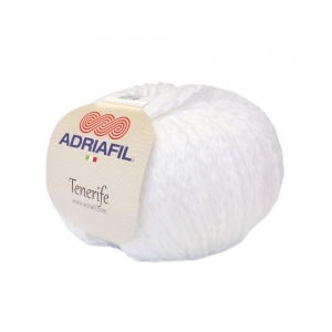 Adriafil Tenerife - Pelote de 50 gr - Coloris 60 Blanc