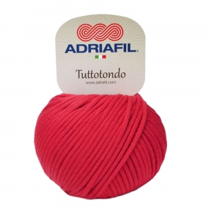 Adriafil Tuttotondo - Pelote de 50 gr - Coloris 37 Fraise