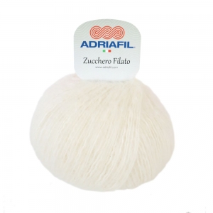 Adriafil Zucchero Filato - Pelote de 50 gr - Coloris 20 Crème