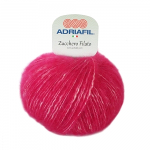 Adriafil Zucchero Filato - Pelote de 50 gr - Coloris 25 Fuchsia