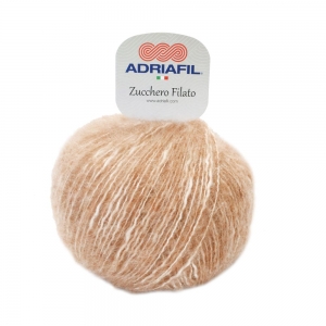 Adriafil Zucchero Filato - Pelote de 50 gr - Coloris 28 Sable