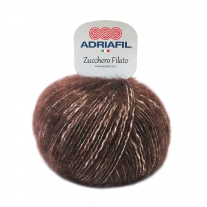 Adriafil Zucchero Filato - Pelote de 50 gr - Coloris 31 Marron