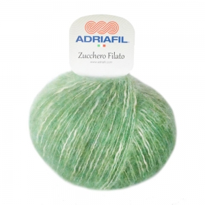 Adriafil Zucchero Filato - Pelote de 50 gr - Coloris 32 Vert Sauge