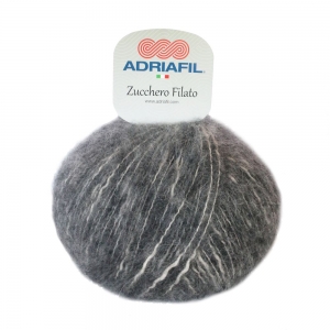 Adriafil Zucchero Filato - Pelote de 50 gr - Coloris 34 Gris