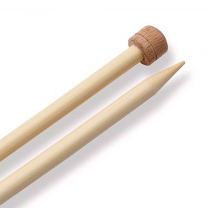 Aiguilles à tricoter 33 cm en bambou - Prym