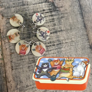 Anneaux marqueurs - Kittens in Mittens - Emma Ball