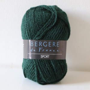 Bergère de France Sport - Pelote de 50 gr - Coloris 27052 Vert forêt
