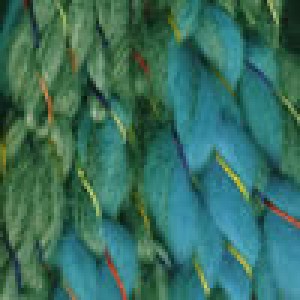 Adriafil Bloom pelote de 50g - 93 gris-turquoise fluo