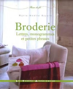 Broderies, Lettres, monogrammes et petites phrases - LTA