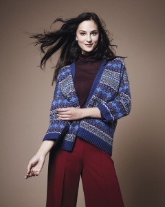 07-08 Veste Kimono jacquard en Lamana Como