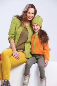 102/01 Gilet femme à tortillons