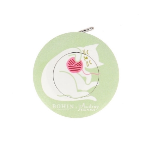 Centimètre enrouleur Audrey Jeanne - Chat Pelote - Bohin