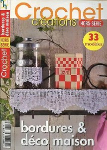Revue Créations Crochet HS n°37 - Bordures & déco maison