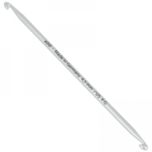 Crochet tunisien 15 cm double crochet en aluminium addiTun - Addi - n°4,5