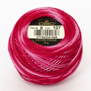 DMC Coton perlé - Pelote de 10g - n°8 Coloris 107