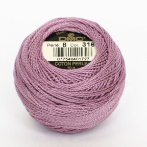 DMC Coton perlé - Pelote de 10g - n°8 Coloris 316