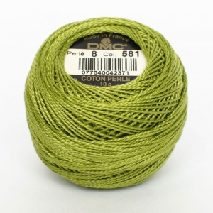 DMC Coton perlé - Pelote de 10g - n°8 Coloris 581