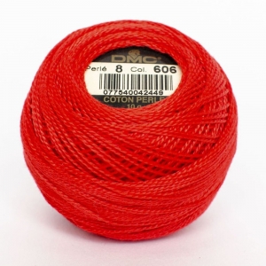 DMC Coton perlé - Pelote de 10g - n°8 Coloris 606