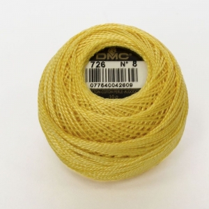 DMC Coton perlé - Pelote de 10g - n°8 Coloris 726