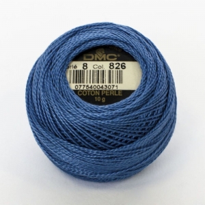 DMC Coton perlé - Pelote de 10g - n°8 Coloris 826