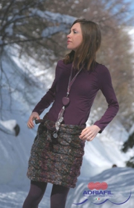 Jupe Feeling en Adriafil Tatto