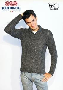 Pull Gaston en Adriafil WoLi