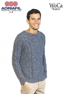 Pull Robin en Adriafil WoCa