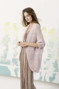 242/38 Gilet en Lang Yarns Ella, Lang Yarns Origami et Lang Yarns Alpaca Superlight