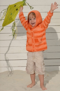 121/20 Gilet à capuche en Plassard Gong Imprimé