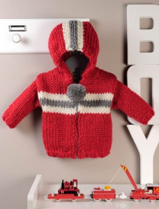 122/26 Veste à capuche et rayures sport en Plassard Cascade