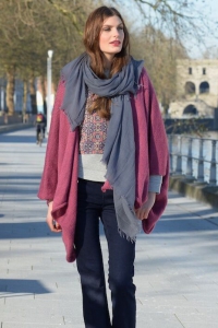 124/06 Veste loose en Plassard Mélodie