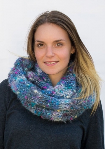 Snood en Plassard Aquarelle métal