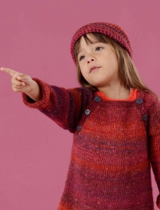 128/10 Robe tunique en Plassard Champêtre