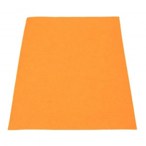 Feutrine épaisse rigide (3,5 mm) plaque 30x45 cm - Jaune safran