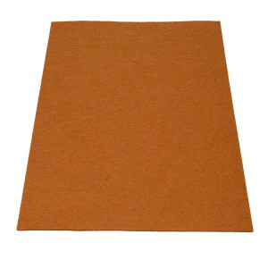 Feutrine épaisse rigide (3,5 mm) plaque 30x45 cm - Marron clair