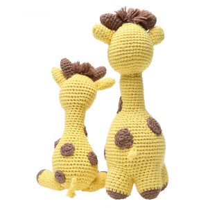 Kit à crocheter Girafes Julia & Lotta - Go Handmade