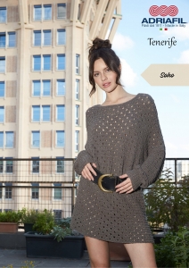 Kit à tricoter Adriafil Robe Soho en Tenerife